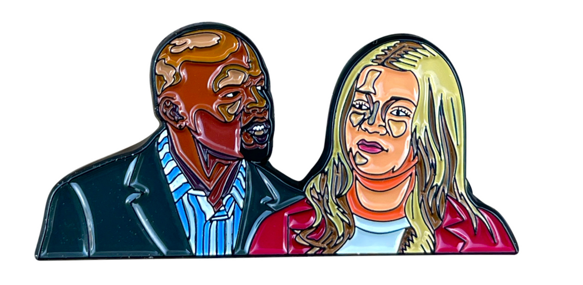 Terry Crews as Latrell Flirting in White Chicks Enamel Pin – A Hilarious Movie Moment