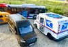 Street Rebirth Vehicles - Postal Service Mail Truck - 5 x 2 x 2.5 Inches