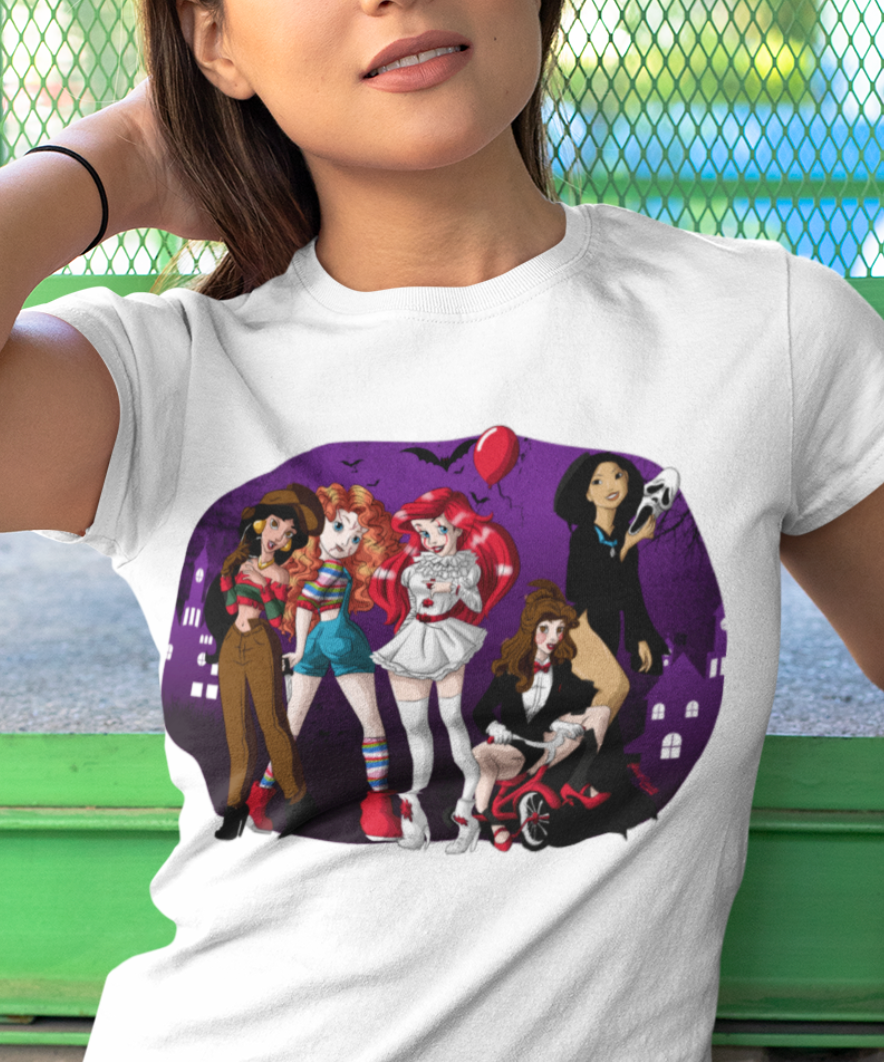 Halloween Princesses Shirt - Direct To Garment Quality Print - Unisex Shirt - Gift For Him or Her