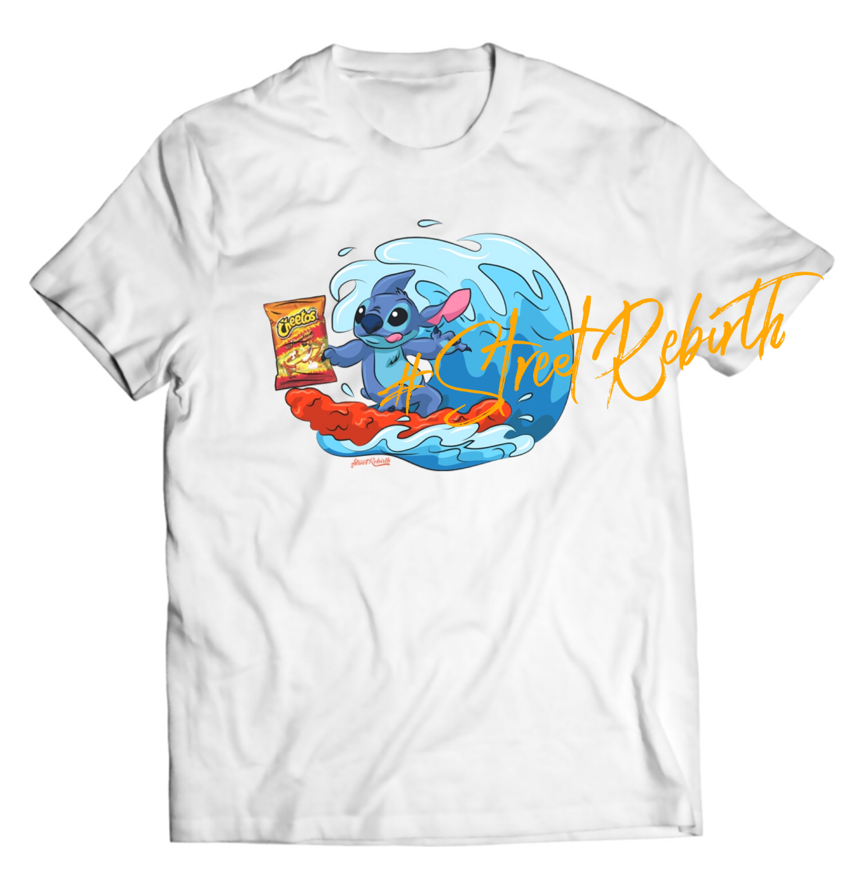 Surfing Chips Shirt - Direct To Garment Quality Print - Unisex Shirt - Gift For Him or Her