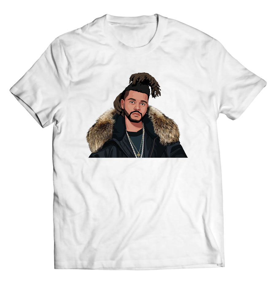 Unisex graphic T-shirt featuring an original music illustration