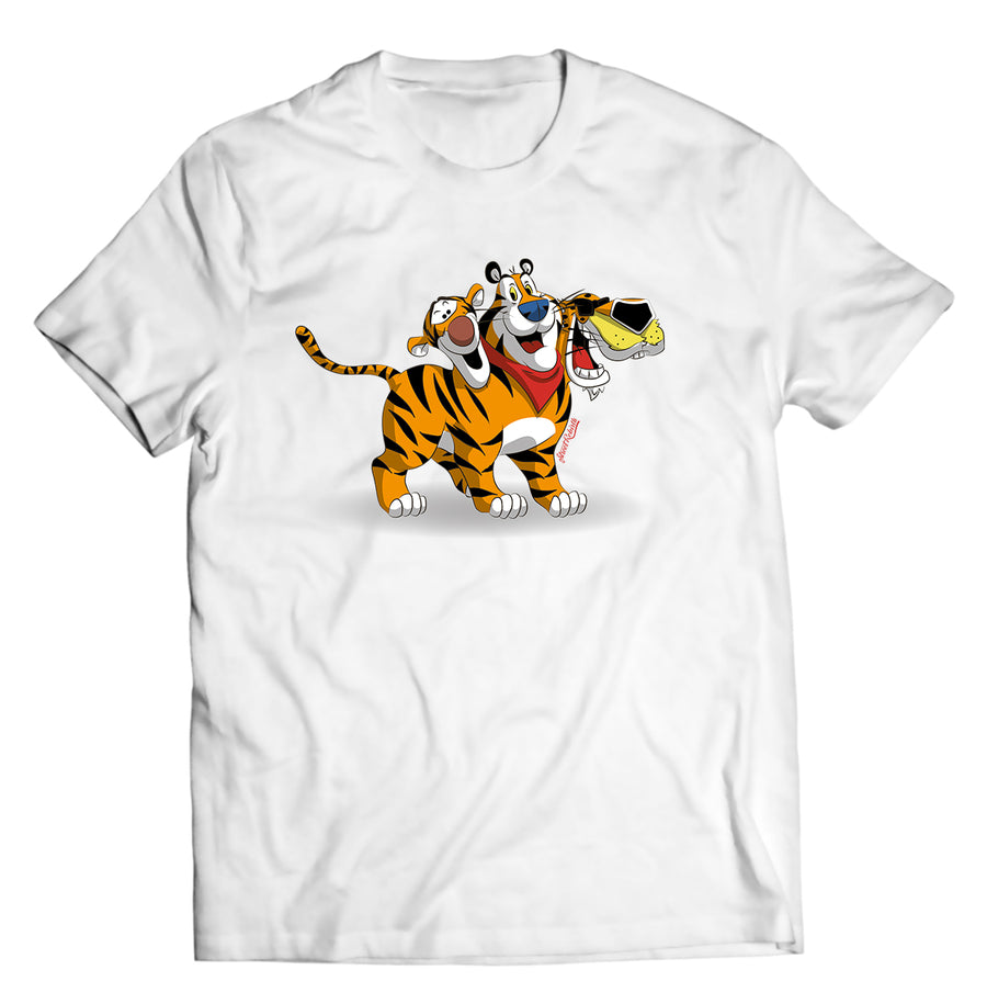 Unisex graphic T-shirt featuring an original humorous illustration