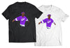 Pac Spitting Purple Shirt - Direct To Garment Quality Print - Unisex Shirt - Gift For Him or Her