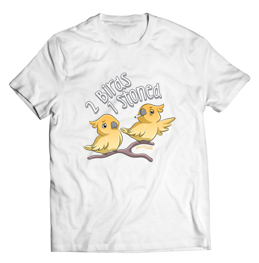 Unisex graphic T-shirt featuring an original animal-themed humorous illustration