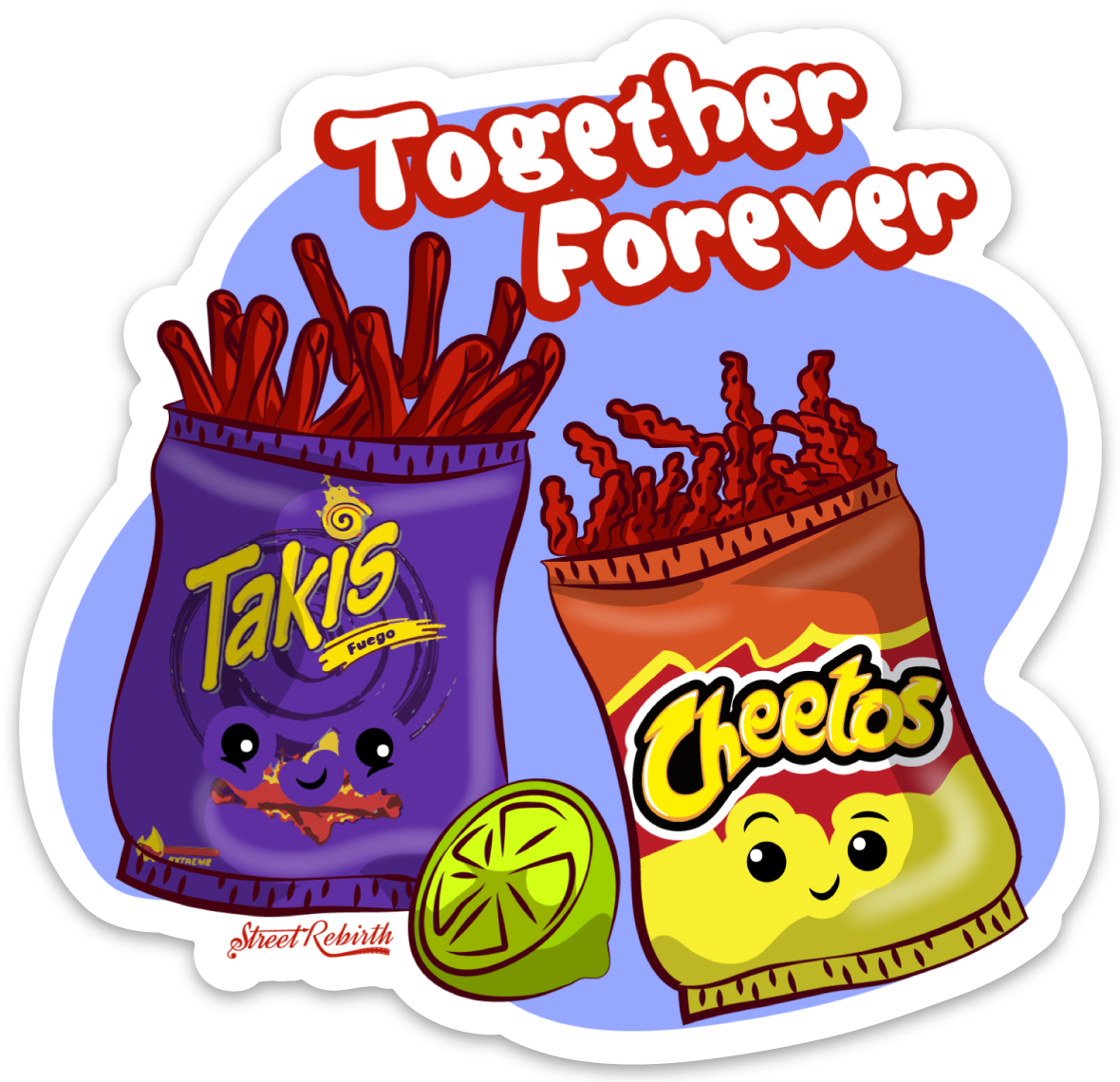 Together Forever Sticker – One 4 Inch Water Proof Vinyl Sticker – For Hydro Flask, Skateboard, Laptop, Planner, Car, Collecting, Gifting