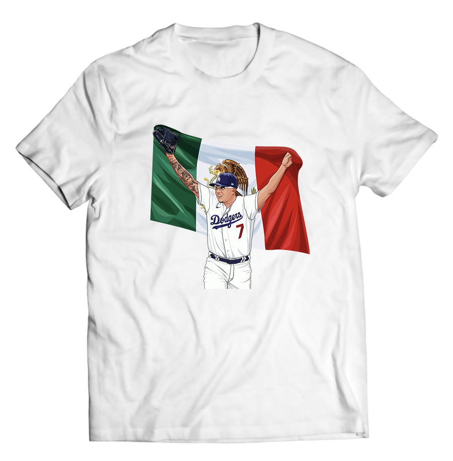 Unisex graphic T-shirt featuring an original baseball illustration