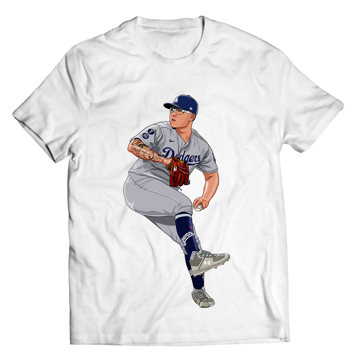 Julio Los Angeles Baseball Shirt - Direct To Garment Quality Print - Unisex Shirt - Gift For Him or Her