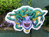 1 Villain Mashup  Sticker – One 4 Inch Water Proof Vinyl Sticker – For Hydro Flask, Skateboard, Laptop, Planner, Car, Collecting, Gifting