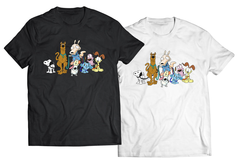 Walking The Dogs Shirt - Direct To Garment Quality Print - Unisex Shirt - Gift For Him or Her