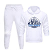 WHITE SET - HOODIE AND JOGGERS - MIX AND MATCH YOUR TOP AND BOTTOMS - STREET REBIRTH SIGNATURE BRAND - UNISEX - CREATE INSPIRE EMPOWER