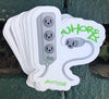 1 Whore Sticker – One 4 Inch Water Proof Vinyl Sticker – For Hydro Flask, Skateboard, Laptop, Planner, Car, Collecting, Gifting
