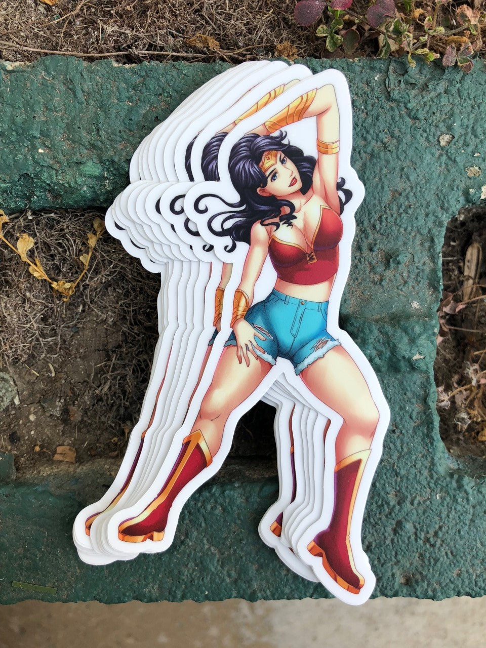 Nightlife Wonder Woman Vinyl Sticker – Ready to Party
