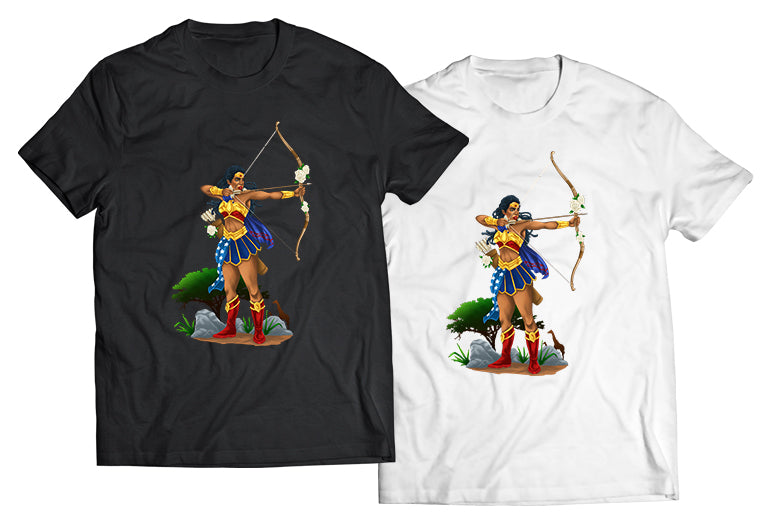 Urban Amazon Wonder Woman Shirt – Fierce and Empowered