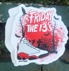 1 Friday the 13&#39;s Sticker – One 4 Inch Water Proof Vinyl Sticker – For Hydro Flask, Skateboard, Laptop, Planner, Car, Collecting, Gifting