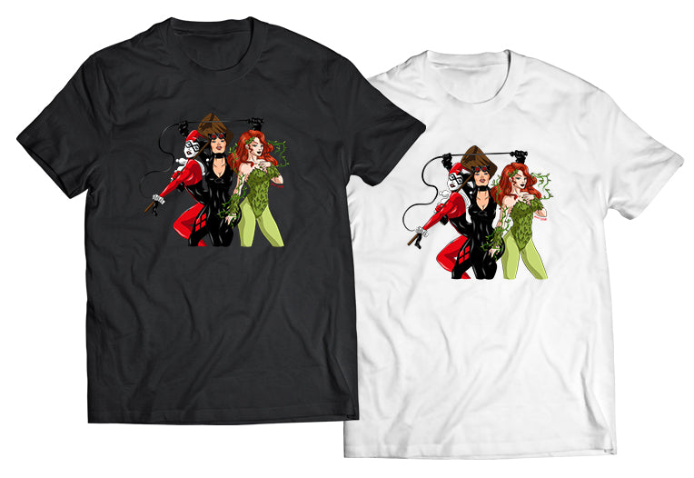 Comic Ladies Shirt - Direct To Garment Quality Print - Unisex Shirt - Gift For Him or Her