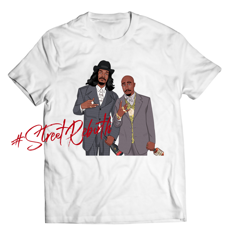 Unisex graphic T-shirt featuring an original hip hop music retro illustration