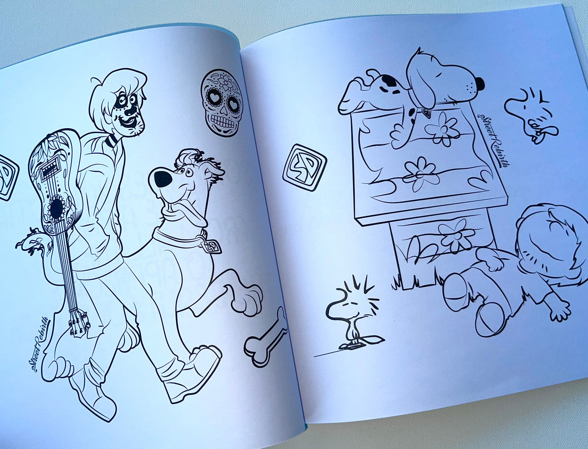 Street Rebirth Coloring Book Vol 2 Halloween Edition - Quotes And Coloring - 28 Designs To Color, 14 Quotes - 10x10 Size