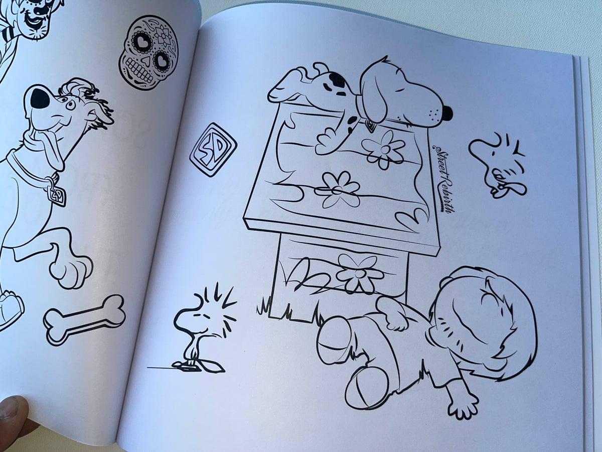 Street Rebirth Coloring Book Vol 2 Halloween Edition - Quotes And Coloring - 28 Designs To Color, 14 Quotes - 10x10 Size