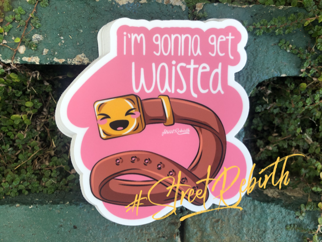 1 I&#39;m Gonna Get Wasted Sticker – One 4 Inch Water Proof Vinyl Sticker – For Hydro Flask, Skateboard, Laptop, Planner, Car, Collecting, Gifting