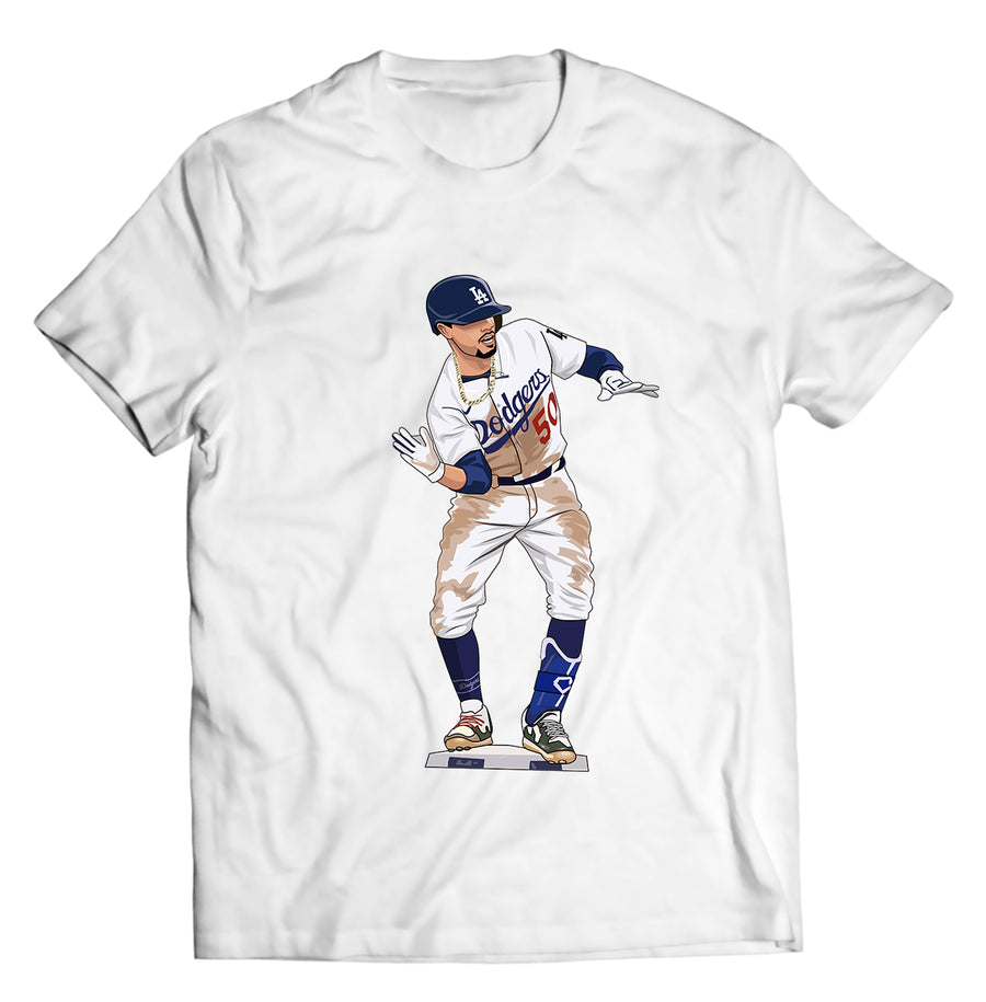Unisex graphic T-shirt featuring an original baseball illustration