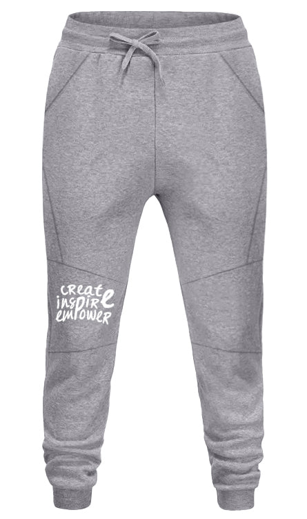 Loungewear joggers with an original colorful design