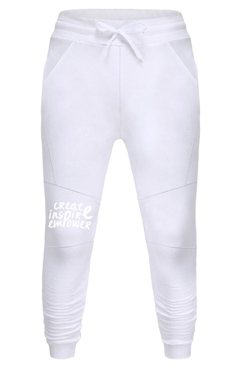 Loungewear joggers with an original colorful design