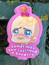 1 Sometimes You Just Need A Good Cry Sticker – One 4 Inch Water Proof Vinyl Sticker – For Hydro Flask, Skateboard, Laptop, Planner, Car, Collecting, Gifting