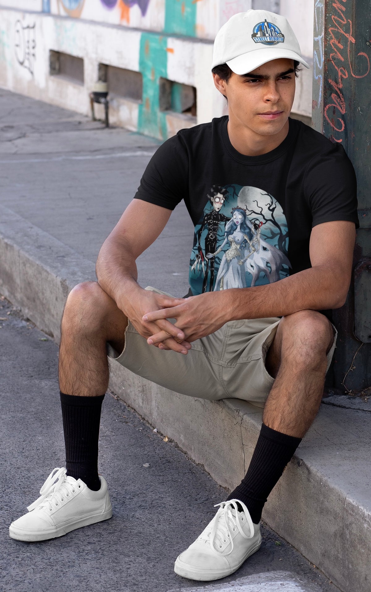 Edward Cuts Corpse Bride Shirt - Direct To Garment Quality Print - Unisex Shirt - Gift For Him or Her